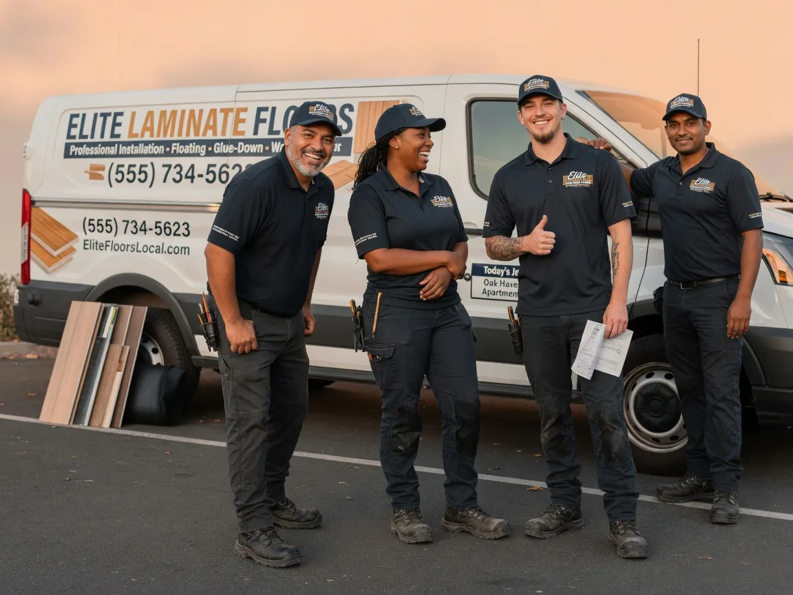 Laminate flooring installation company in Kalona, IA
